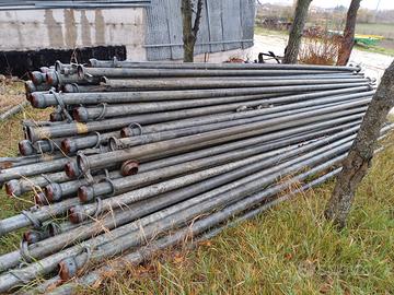 Tubi zincati irrigazione