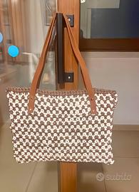 Borsa Tote Artigianale in Fettuccia