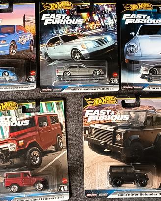 Hot wheels Fast & Furious 
