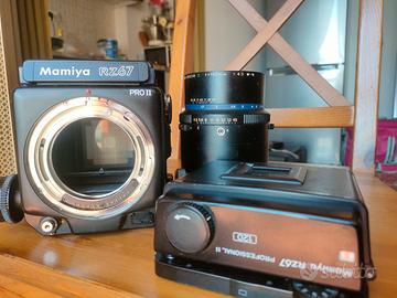 Mamiya RZ67 Pro II medio formato 6x7 con 180mm