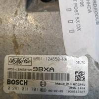 Kit ecu centralina Ford Focus 1.6 Tdci 0281011701