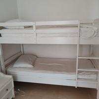 Letto a castello in legno