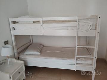 Letto a castello in legno