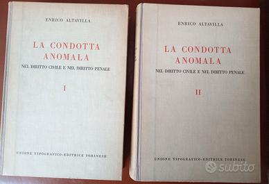  La condotta anomala - E.Altavilla