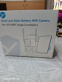 Telecamera sorveglianza con Pannello solare wifi