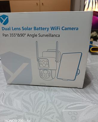 Telecamera sorveglianza con Pannello solare wifi