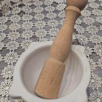 Mortaio marmo di Carrara con pestello 