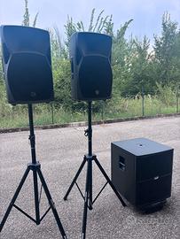Impianto audio completo