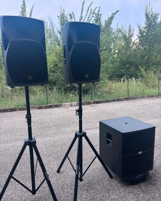 Impianto audio completo