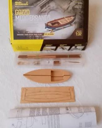 Kit di montaggio modellino Gozzo Mediterraneo