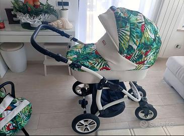 TRIO TROPICAL STYLE - PASSEGGINO CARROZZINA OVETTO