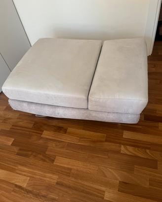 Pouff Alcantara Grigio chiaro Poltrone & Sofa’