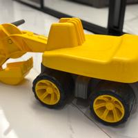 Giocatolo cavalcabile Escavatore gru