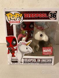 Deadpool On Unicorn 36 Funko Pop