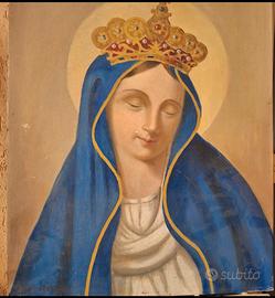 Madonna con manto blu 