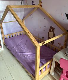 Letto montessoriano bambini