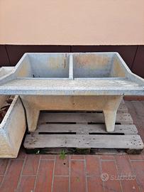 lavatoio doppia vasca 