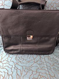 Cavallari Studio Borsa Uomo Porta Pc Vera Pelle