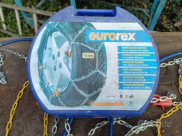 catene da neve eurorex 12 mm
