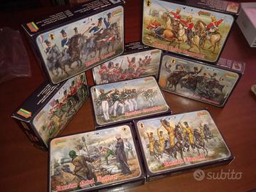 Soldatini marca Strelets 1/72 molti dipinti a mano