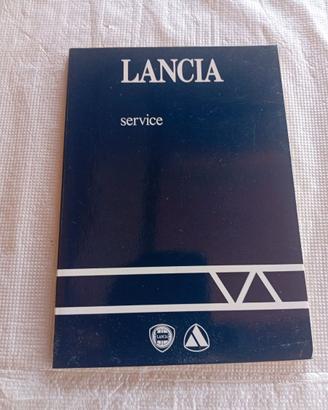 Lancia HF Integrale Turbo 4WD Libretto Service