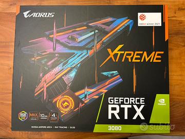 Scheda video Gigabyte AORUS RTX 3080 Xtreme