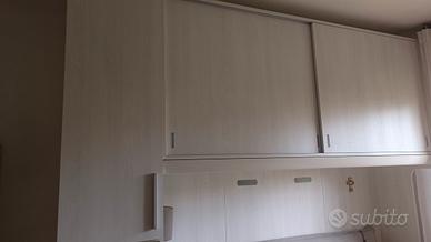 ponte letto con colonna 