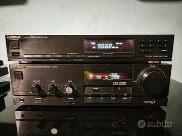 🎵 technics amplificatore e radio 