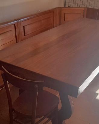 Tavolo Artigianale + Giropanca contenitore Maxi