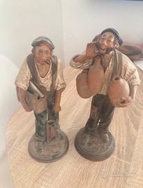 Statuine in terracotta firmate