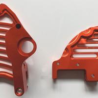 Protezione corona e disco anteriore KTM