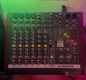 Mixer Allen & Heath Zed 10 FX effetti e usb
