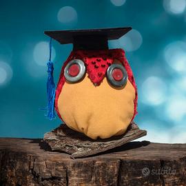 Gufetto portafortuna per laureandi