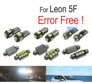 KIT LED H7 PER SEAT LEON 5F 6000K BIANCO 6000 LUMEN CANBUS Anabbaglianti 3