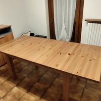 tavolo legno Ikea allungabile