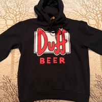 Felpa Duff Beer Nero Usato