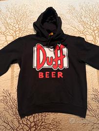 Felpa Duff Beer Nero Usato