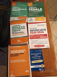 Codici pen. e proc. Penale+libri esame avvocato