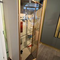 VETRINA LACCATO OPACO E ORO 