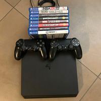 PS4  8 giochi 2 controller