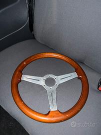 Volante 3 razze in radica
