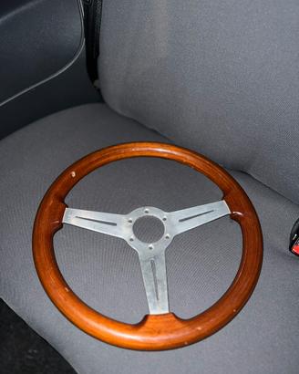 Volante 3 razze in radica