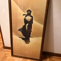 Quadro locandina The’ nel Deserto di Bertolucci
