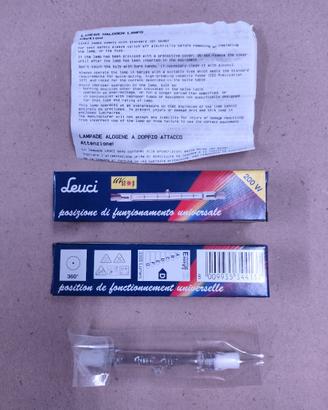 LAMPADINA ALOGENA LINEARE 200W LEUCI