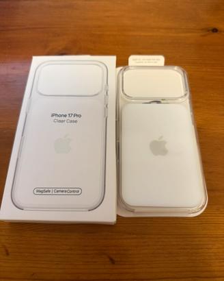 Apple Cover MagSafe trasparente per iPhone 17 Pro