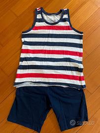 Pigiama estivo due pezzi 10-11Y