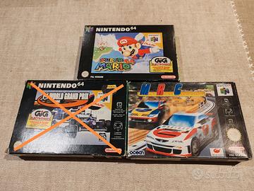 2 videogiochi Nintendo 64 N64 Gig Pal Ita Eu