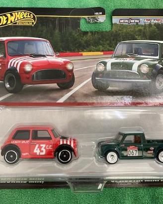 HOT WHEELS Morris Mini & '67 Austin Mini Pickup