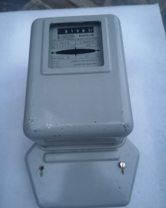 Contatore elettrico trifase Landis vintage