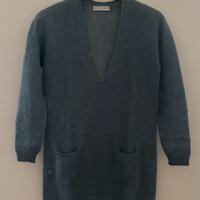 Maglia Stefanel. Nuova. Blu-Grigio. Taglia XS